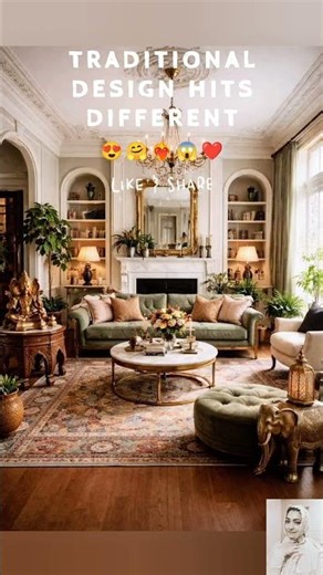 What's Your Taste In Interior, Minimalist Or Traditional? 💖😍😇 #traditional #home #minimalist #old