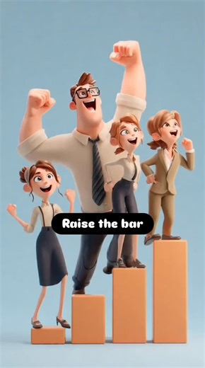 Speak Like That on Instagram: "Raise the bar Meaning: Set a higher standard Example: When the new manager arrived, she raised the bar for everyone’s performance."