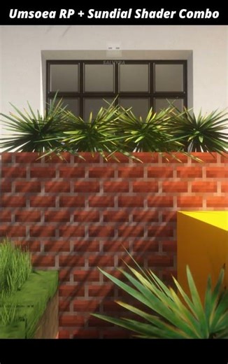 Umsoea RP + Sundial Shader Combo #minecraft #minecraftrealistic