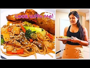 Cook With Me! | Stewed Chicken and Veggie Lo Mein