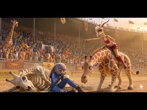 No One Expected This… Judy Wins the Giraffe Race 🏆 | Zootopia 2