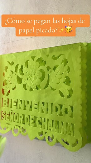 Tutorial: Cómo hacer papel picado artesanal paso a paso
