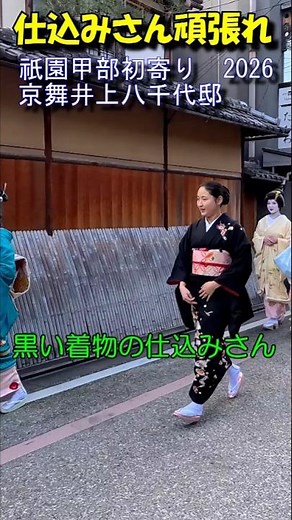 仕込みさんダッシュ！ 素敵な舞妓目指して #舞妓#京都#kyoto