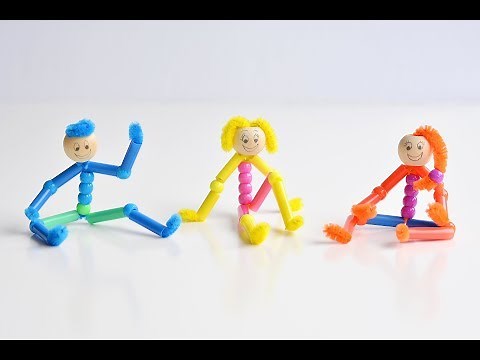 Beaded Pipe Cleaner People