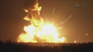 NASA-contracted rocket explodes on launch