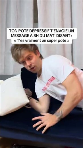 Quand ton pote dépressif t’envoie un message