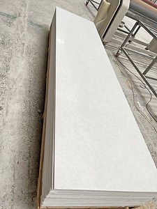 [Hot Item] Premium Solid Surface White Stone Slab for Modern Interiors