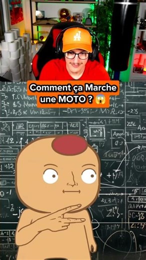 How does a motorcycle work? 😱 (Leo's hilarious animation)