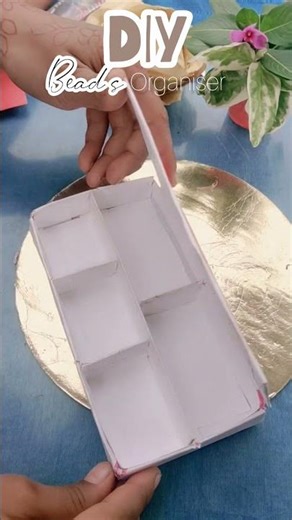 DIY beautiful beads organiser #diy #craft #beads #organiser #craftmaking #shorts