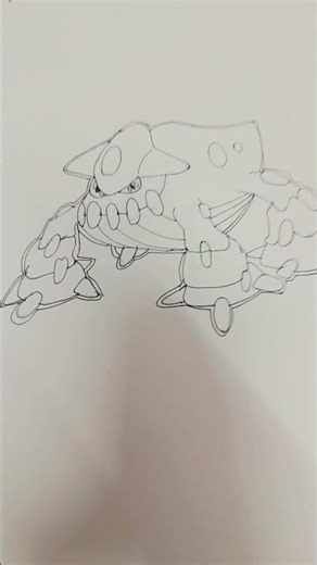 heatran pokemon drawing