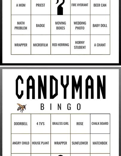 Custom Movie Bingo: Personalized Printable Game (PDF Download) - Etsy
