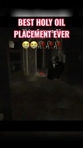 Best Holy Oil Placement Ever... in Roblox Demonology