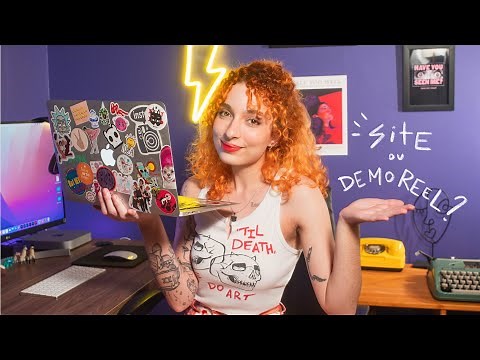 como criar um portfólio de audiovisual // demo reel, site e mais dicas