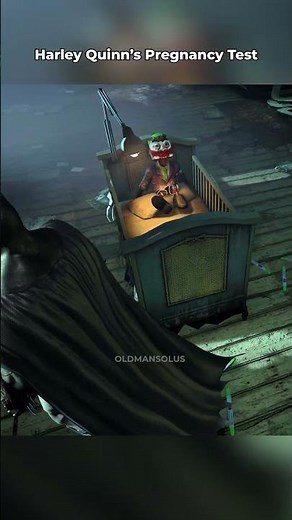 Harley Quinn's Pregnancy Test | Batman Arkham City #shorts