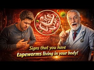Signs that you have tapeworms living in your body! treatment &prevention!!