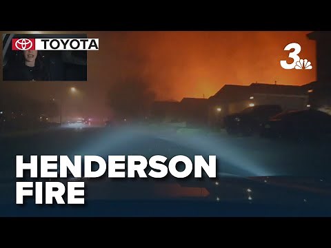 Large fire breaks out in Henderson, Nevada neighborhood