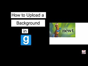 How to Upload Backgrounds to the steam workshop for garry's mod