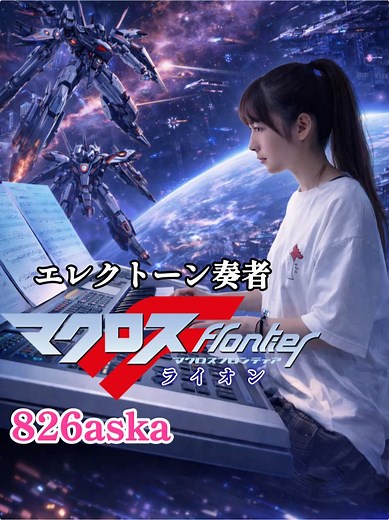 826askaのエレクトーンパフォーマンス - マクロスF/ライオン
