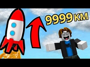 Rocket Flies At a Speed Of 9999 KM/H in Roblox [Blast Off Simulator]