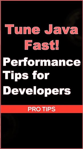 Java 25 Performance Tuning Tips for Developers 🔥 #java25 #shorts #javaprogramming