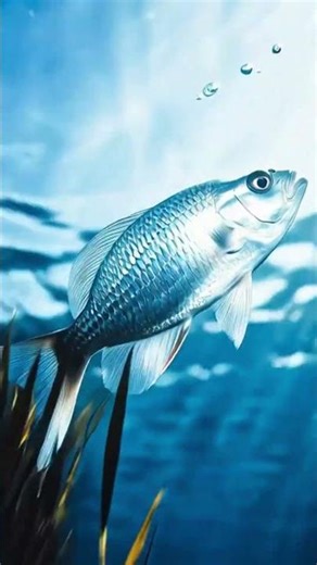 A Transparent Fish Swimming in Seawater 🌊 | Incredible See-Through Fish You Won't Believe Exists!