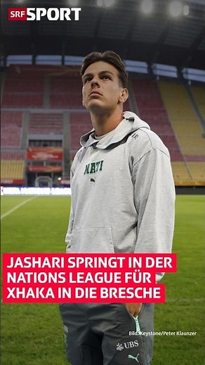Jashari steps into big shoes (temporarily) 🇨🇭 | SRF Sport #nationsleague #soccer