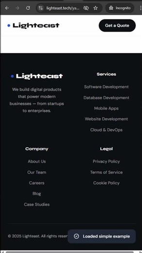 lighteast.tech/freeservices #coding #frontendcourse #programming #shorts #javascript