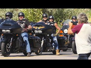 TAKING CARE OF BUSINESS: Hell Angels Canada Run