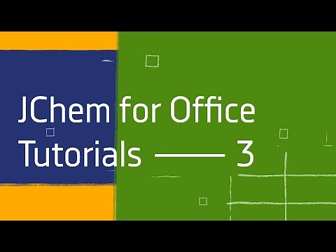How to import multiple chemical structures into an Excel spreadsheet