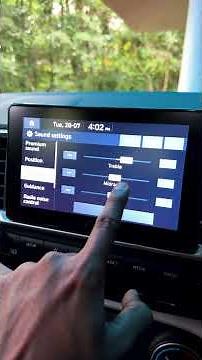 Fine tuning in your car stock audio system without upgrading #headunit