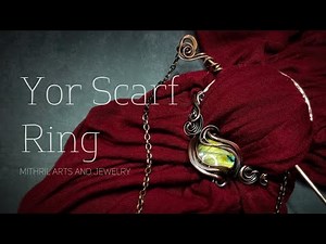 🌟 FREE WIRE JEWELRY MAKING TUTORIAL 🌟 YOR SCARF RING