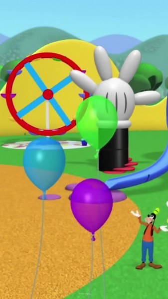 Ayuda a Minnie a Atrapar y Contar los Globos | La Casa de Mickey Mouse