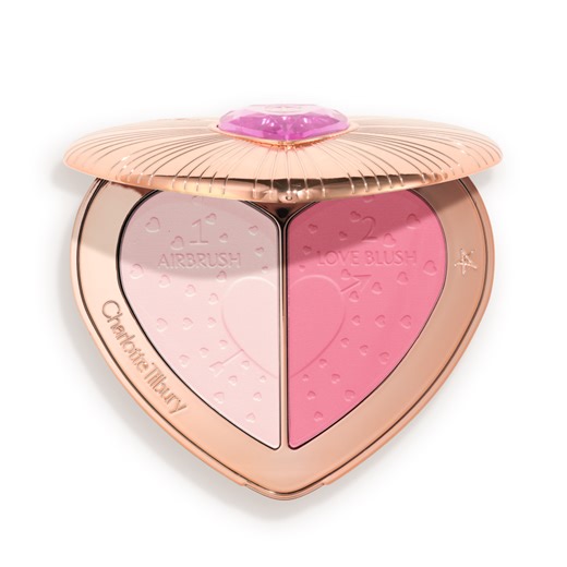 Pillow Talk Beauty Soulmates Face Palette In Flawless Pink: Pink Setting Powder   Blush | Charlotte Tilbury