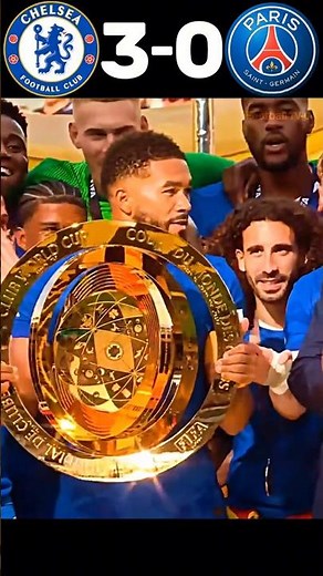 Chelsea vs PSG. FIFA club world cup final match 2025.