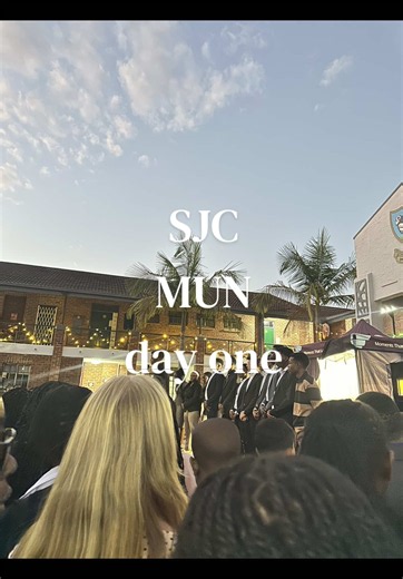 SJC Model United Nations Day One recap