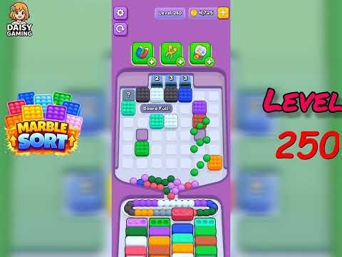 Marble Sort Level 250 Walkthrough