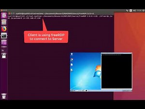 FreeRDP remote code execution attack via RDP connection