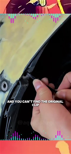 Universal Zip Tie Clips for Automotive Repairs