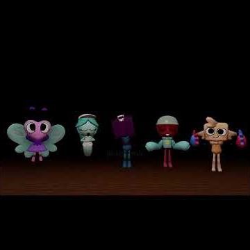 beatblox 3d #dandysworld #roblox #sprunki #animation #boxten #connie #gigi #flutter #goob #beatblox