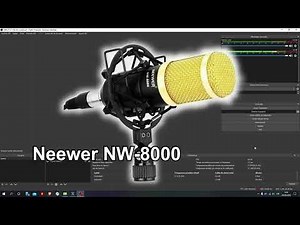 Neewer NW-8000 - Configuracion para OBS