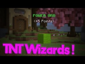 Playing one of the Weirdest Games on Hypixel... (TNT Wizards)