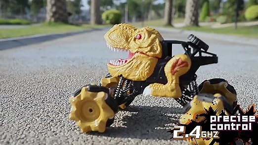 HANMUN Remote Control Car Dinosaur Toys