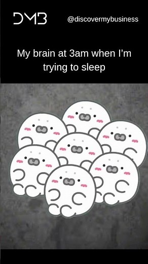 My Brain at 3AM When I’m Trying to Sleep 😭 | Relatable Meme