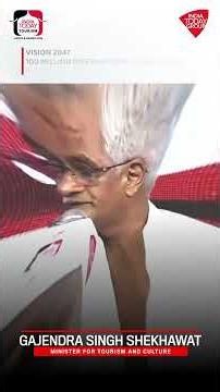From Incredible India To Inevitable India | Gajendra Singh Shekhawat | India Today Tourism Awards
