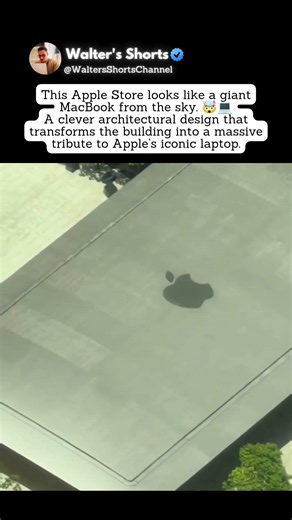 This Apple Store Looks Like a Giant MacBook 🤯🍎