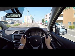 【Test Drive】2017/2018 New SUZUKI SX4 S-CROSS 4WD - POV City Drive