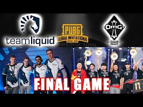 PUBG - Team Liquid Wins Final Game - PUBG Global Invitational Tournament Winner Team OMG!