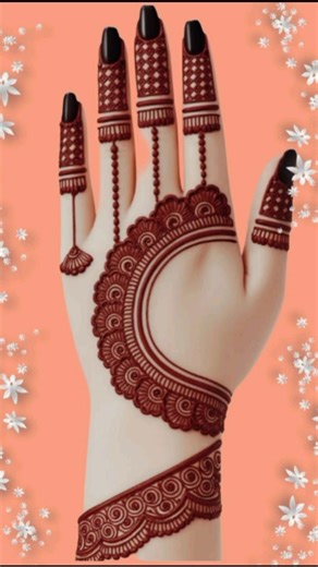 New Beautiful Mehndi Design | Mehandi Ka Design #shorts #ytshorts #trending