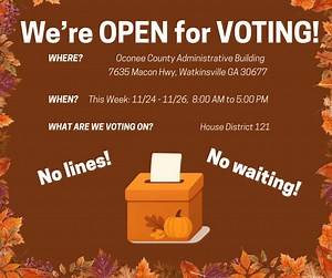 2.8K views · 25 reactions | Oconee County's still open for Advance...