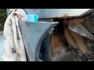 2014 Subaru Outback rear fender rust repair